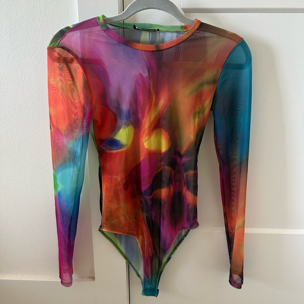 Zara mesh bodysuit